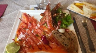 Le Relais - un plateau des fruits de mer