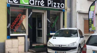 Le Carré Pizza - La façade du restaurant