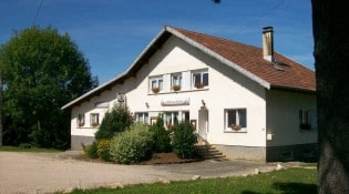 L'Auberge du Château - La façade du restaurant