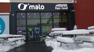 O'malo - La façade du restaurant