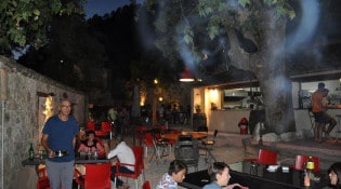 Moulin de Cost - La terrasse 