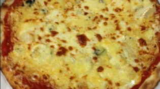 Familial - pizza 4 fromages