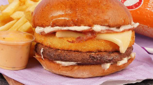 B9 - Un burger, frites