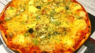 La Rose - Une pizza