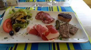 Gervanne Camping - Un plat