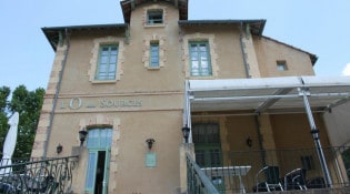 L'O des Sources - La façade du restaurant