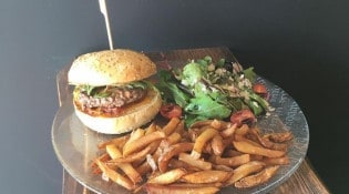 Corleone - Une assiette burger 