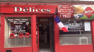 Délices Pizza - Le restaurant