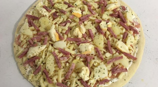 Crusty food - Une pizza