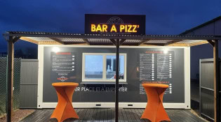Bar à Pizz' - La façade
