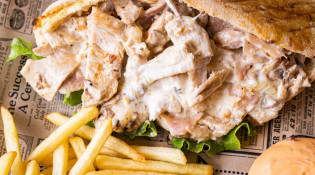 O' Pizz'Dwich - Un sandwich, frites