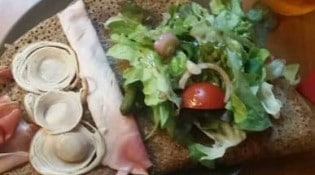 Crêperie de la place au beurre - Une crêpe