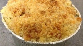 Saveurs minute' - Le crumble aux pommes