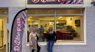 D'Elise Pizza - La façade