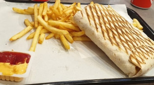 Majestic Fast food - Un tacos, frites
