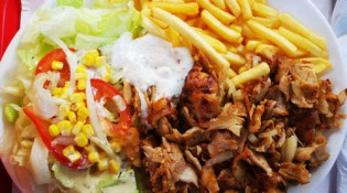 Majestic Fast food - Une assiette kebab