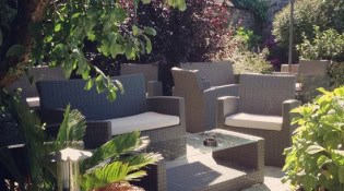 An Ty Coz - La terrasse