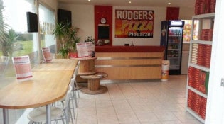 Rodgers Pizza - La salle de restauration