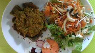 Ah La Belle Histoire - Tarte aux légumes et curry