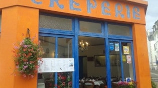 La crêperie la concarne - La façade du restaurant