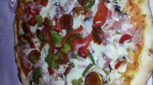 Le p'tit resto - Une pizza 