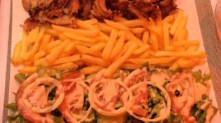 Austral Pizza - Une assiette