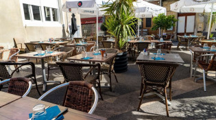 Comptoir des Halles - La terrasse