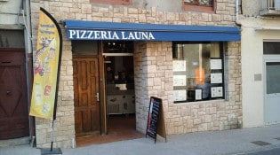 Pizza Launa - La façade de la pizzeria