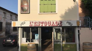 bar L'estocade - la façade