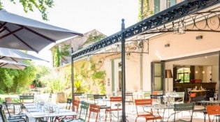 Bistro de Montcaud - La terrasse 