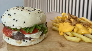 Tacos tasty's - Un burger, frites