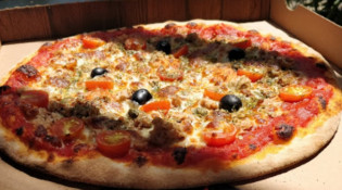 Pizza Camargue - Une pizza