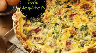 Green sur mesure - Une quiche