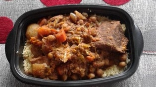 Ô Neuf Bis - Un plat à base de couscous 