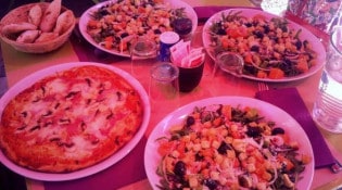 Pizza Luce - les pizzas et les salades