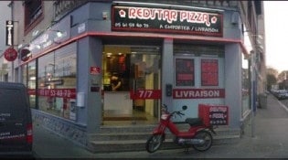 Redstar Pizza - façade