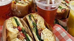 La Cabane à Bagels - Un bagel