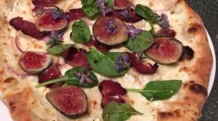 A Fleur de Pizz - Une pizza 