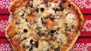 Auberge de Fougaron - Une pizza