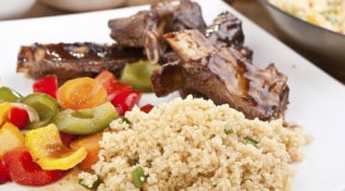 Chic et choc 31 - Assiette de viande et riz 