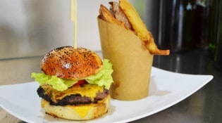 Le mijoté - Double Cheese du Mijoté & ses frites maison