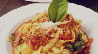 Pasta Seiz'Arts - Fettucine curcuma à la bolognaise et son citron confit