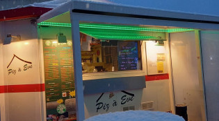 Piz à eve - La façade