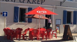 Kaf & Krep - La façade du restaurant