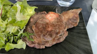 La ferme de Champreux - Un plat