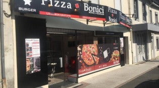 Pizza Bonici - La façade du restaurant