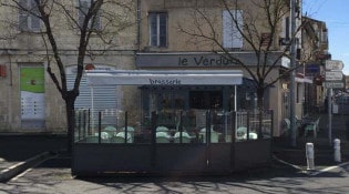 Le Verdun - La façade du restaurant