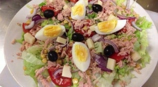 Bordeaux Parme - une salade