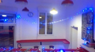 Chez OD Pâtes & Pizza - La salle de restauration