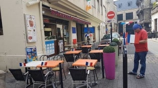 Kapital kebab - La terrasse